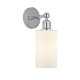 A thumbnail of the Innovations Lighting 616-1W-11-4 Clymer Sconce Polished Chrome / Matte White