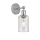 A thumbnail of the Innovations Lighting 616-1W-11-4 Clymer Sconce Polished Chrome / Seedy