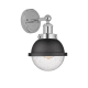 A thumbnail of the Innovations Lighting 616-1W-12-7 Hampden Sconce Polished Chrome / Matte Black / Seedy