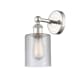 A thumbnail of the Innovations Lighting 616-1W-12-5 Cobbleskill Sconce Polished Nickel / Clear