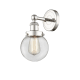 A thumbnail of the Innovations Lighting 616-1W-10-7 Beacon Sconce Polished Nickel / Clear