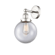 A thumbnail of the Innovations Lighting 616-1W-10-7-L Beacon Sconce Polished Nickel / Clear