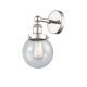 A thumbnail of the Innovations Lighting 616-1W-10-7 Beacon Sconce Polished Nickel / Seedy