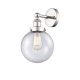 A thumbnail of the Innovations Lighting 616-1W-10-7-L Beacon Sconce Polished Nickel / Seedy