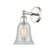 A thumbnail of the Innovations Lighting 616-1W-14-6 Hanover Sconce Polished Nickel / Mouchette