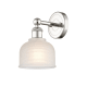 A thumbnail of the Innovations Lighting 616-1W-11-6 Dayton Sconce Polished Nickel / White