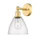 A thumbnail of the Innovations Lighting 616-1W-12-8 Bristol Sconce Satin Gold / Seedy