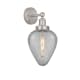A thumbnail of the Innovations Lighting 616-1W-12-6 Geneseo Sconce Brushed Satin Nickel / Clear Crackle