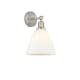 A thumbnail of the Innovations Lighting 616-1W-12-8 Bristol Sconce Brushed Satin Nickel / Matte White