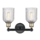 A thumbnail of the Innovations Lighting 616-2W 11 14 Bridal Veil Vanity Alternate Image