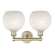 A thumbnail of the Innovations Lighting 616-2W 12 17 White Mouchette Vanity Alternate Image