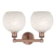 A thumbnail of the Innovations Lighting 616-2W 12 17 White Mouchette Vanity Alternate Image