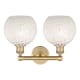 A thumbnail of the Innovations Lighting 616-2W 12 17 White Mouchette Vanity Alternate Image