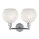 A thumbnail of the Innovations Lighting 616-2W 12 17 White Mouchette Vanity Alternate Image