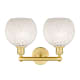 A thumbnail of the Innovations Lighting 616-2W 12 17 White Mouchette Vanity Alternate Image