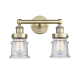 A thumbnail of the Innovations Lighting 616-2W-11-14 Canton Vanity Antique Brass / Seedy