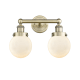 A thumbnail of the Innovations Lighting 616-2W-10-16 Beacon Vanity Antique Brass / Matte White