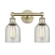 A thumbnail of the Innovations Lighting 616-2W-12-14 Caledonia Vanity Antique Brass / Mica