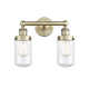 A thumbnail of the Innovations Lighting 616-2W-10-16 Dover Vanity Antique Brass / Clear