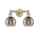 A thumbnail of the Innovations Lighting 616-2W 10 15 Rochester Vanity Antique Brass / Light Smoke