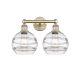 A thumbnail of the Innovations Lighting 616-2W 12 17 Rochester Vanity Antique Brass / Clear