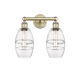 A thumbnail of the Innovations Lighting 616-2W 10 15 Vaz Vanity Antique Brass / Clear