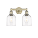 A thumbnail of the Innovations Lighting 616-2W 12 15 Bella Vanity Antique Brass / Clear