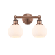 A thumbnail of the Innovations Lighting 616-2W-11-15 Athens Vanity Antique Copper / Matte White