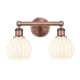 A thumbnail of the Innovations Lighting 616-2W 10 15 White Venetian Vanity Antique Copper