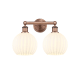 A thumbnail of the Innovations Lighting 616-2W 12 17 White Venetian Vanity Antique Copper