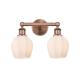 A thumbnail of the Innovations Lighting 616-2W-11-15 Norfolk Vanity Antique Copper / Matte White