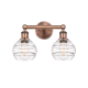 A thumbnail of the Innovations Lighting 616-2W 10 15 Rochester Vanity Antique Copper / Clear