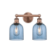 A thumbnail of the Innovations Lighting 616-2W 12 15 Bella Vanity Antique Copper / Princess Blue