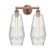 A thumbnail of the Innovations Lighting 616-2W-19-16 Windham Vanity Antique Copper / Seedy