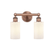 A thumbnail of the Innovations Lighting 616-2W-11-13 Clymer Vanity Antique Copper / Matte White