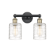 A thumbnail of the Innovations Lighting 616-2W-12-14 Cobbleskill Vanity Black Antique Brass / Deco Swirl