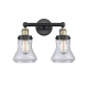 A thumbnail of the Innovations Lighting 616-2W-10-16 Bellmont Vanity Black Antique Brass / Clear