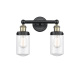 A thumbnail of the Innovations Lighting 616-2W-10-16 Dover Vanity Black Antique Brass / Clear