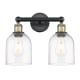 A thumbnail of the Innovations Lighting 616-2W 12 15 Bella Vanity Black Antique Brass / Clear