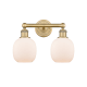 A thumbnail of the Innovations Lighting 616-2W-12-15 Belfast Vanity Brushed Brass / Matte White