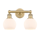 A thumbnail of the Innovations Lighting 616-2W-11-15 Athens Vanity Brushed Brass / Matte White