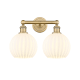 A thumbnail of the Innovations Lighting 616-2W 12 17 White Venetian Vanity Brushed Brass