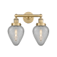 A thumbnail of the Innovations Lighting 616-2W-12-15 Geneseo Vanity Brushed Brass / Clear Crackle