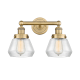 A thumbnail of the Innovations Lighting 616-2W-10-16 Fulton Vanity Brushed Brass / Clear