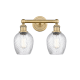 A thumbnail of the Innovations Lighting 616-2W-12-14 Salina Vanity Brushed Brass / Clear Spiral Fluted