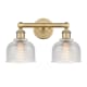 A thumbnail of the Innovations Lighting 616-2W-11-15 Dayton Vanity Brushed Brass / Clear