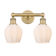 A thumbnail of the Innovations Lighting 616-2W-11-15 Norfolk Vanity Brushed Brass / Matte White