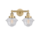 A thumbnail of the Innovations Lighting 616-2W-10-16 Oxford Vanity Brushed Brass / Seedy