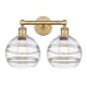 A thumbnail of the Innovations Lighting 616-2W 12 17 Rochester Vanity Brushed Brass / Clear