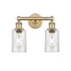 A thumbnail of the Innovations Lighting 616-2W-11-13 Clymer Vanity Brushed Brass / Seedy